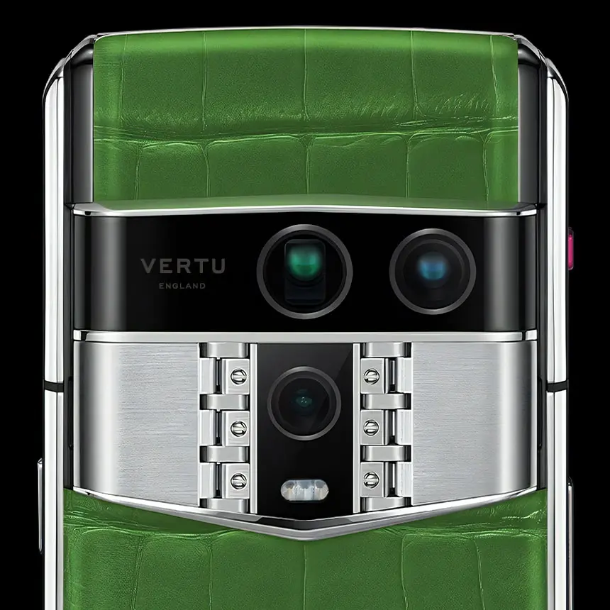 VERTU AGENT Q BAMBOO GREEN ALLIGATOR - ЦЕНА, ОПИСАНИЕ, ФОТО - 4