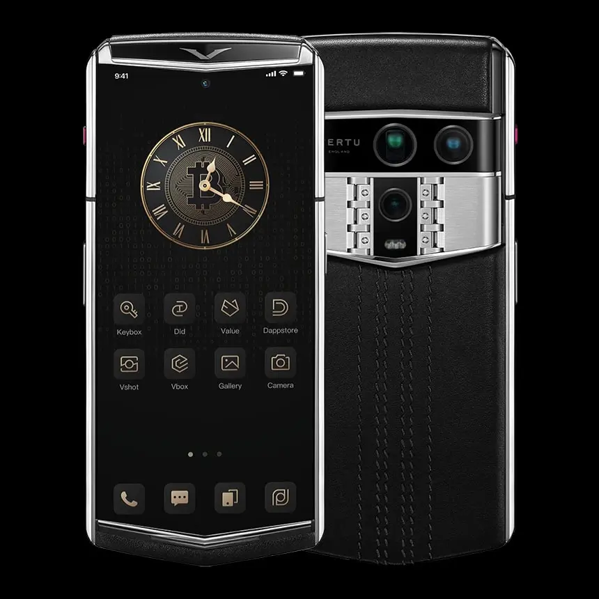 КУПИТЬ VERTU AGENT Q BLACK CALF