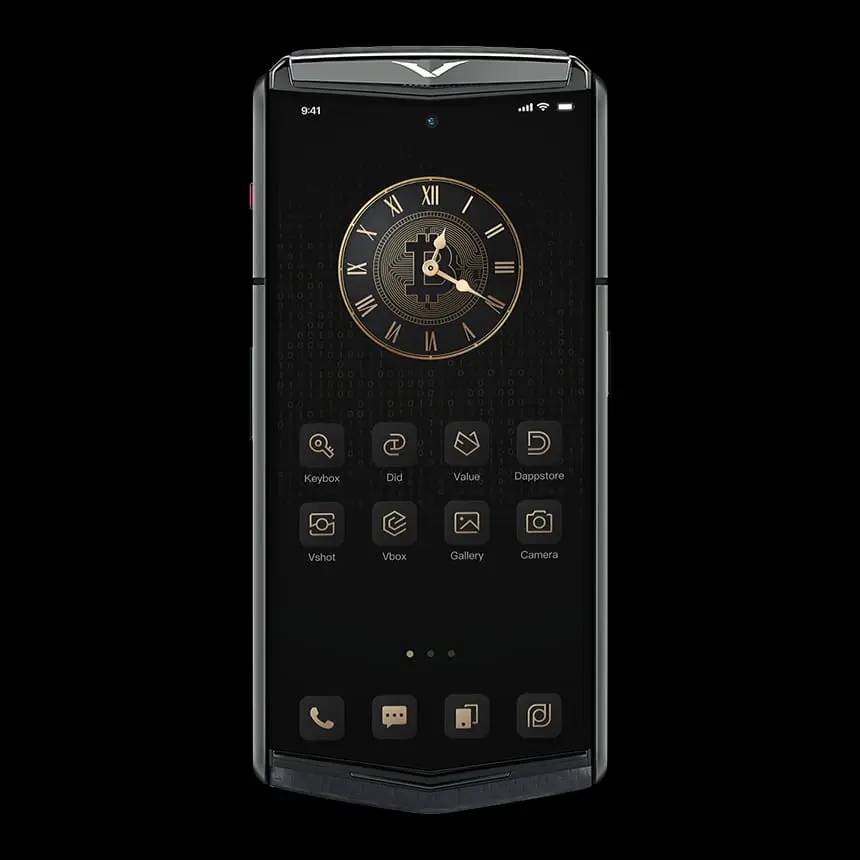 VERTU AGENT Q BLACK CARBON PATTERN & BLACK PLATE - ЦЕНА, ОПИСАНИЕ, ФОТО - 2