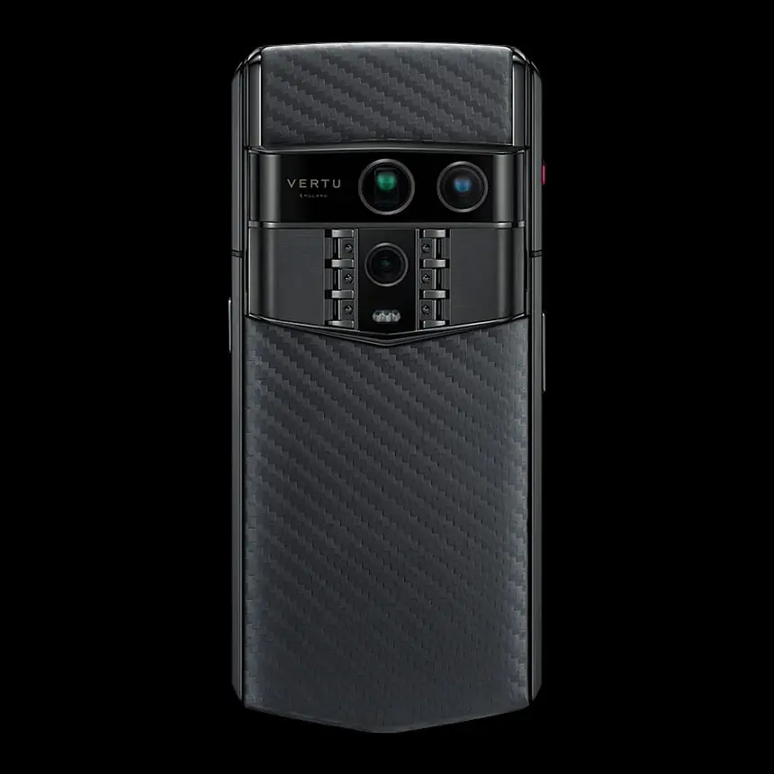 VERTU AGENT Q BLACK CARBON PATTERN & BLACK PLATE - ЦЕНА, ОПИСАНИЕ, ФОТО - 3