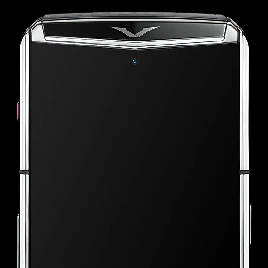 VERTU AGENT Q BLACK CARBON PATTERN & SILVER PLATE - ЦЕНА, ОПИСАНИЕ, ФОТО - 5