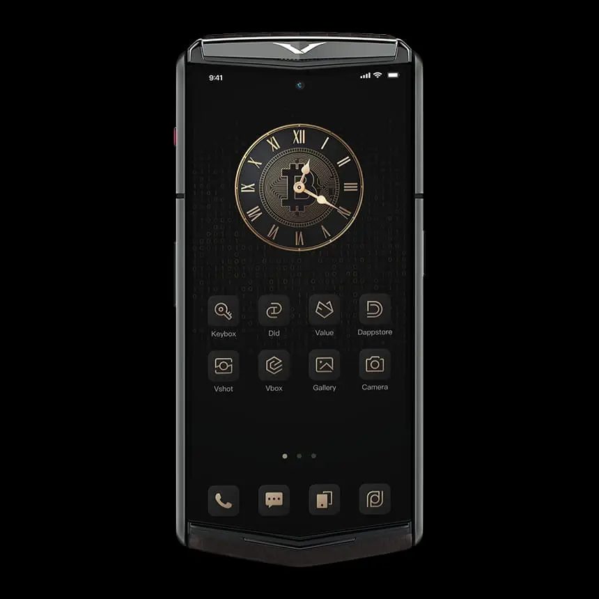 VERTU AGENT Q BROWN CARBON PATTERN & BLACK PLATE - ЦЕНА, ОПИСАНИЕ, ФОТО - 2