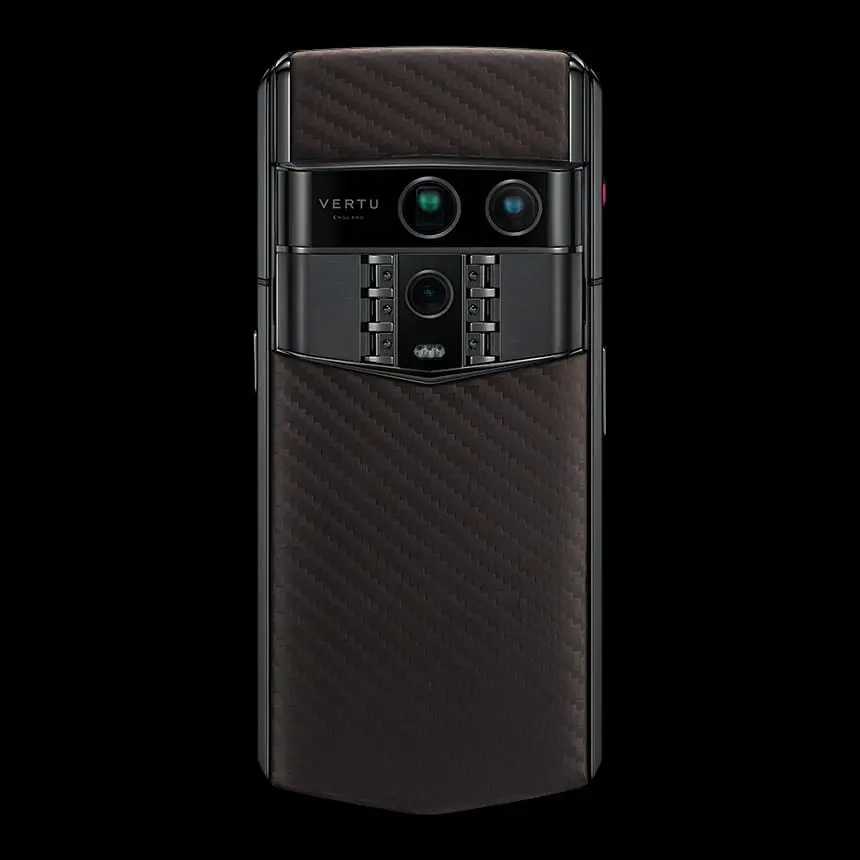 VERTU AGENT Q BROWN CARBON PATTERN & BLACK PLATE - ЦЕНА, ОПИСАНИЕ, ФОТО - 3