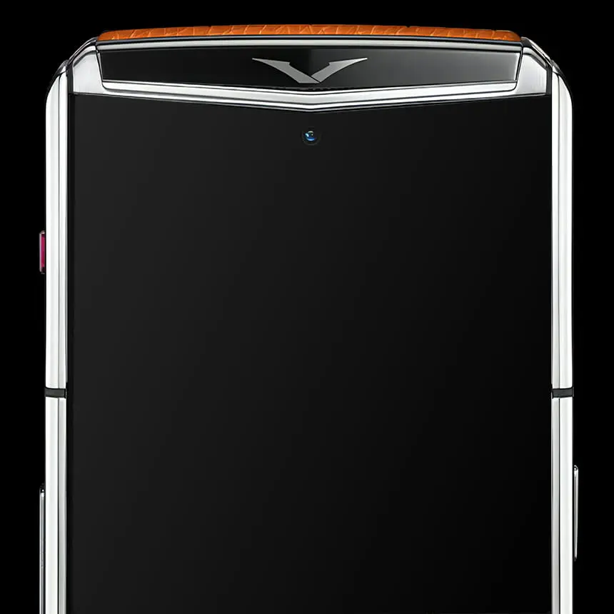 VERTU AGENT Q DAWNING ORANGE CALF - ЦЕНА, ОПИСАНИЕ, ФОТО - 5