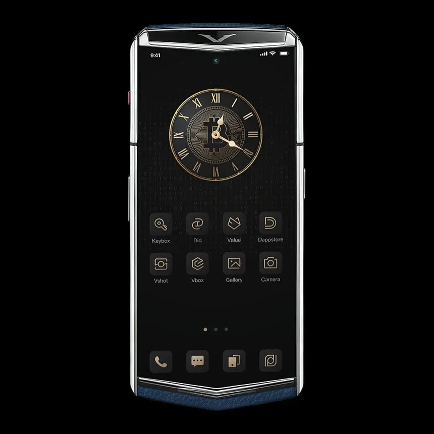 VERTU AGENT Q DEEP BLUE CALF - ЦЕНА, ОПИСАНИЕ, ФОТО - 2