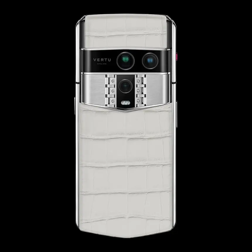 VERTU AGENT Q GLACIER WHITE ALLIGATOR - ЦЕНА, ОПИСАНИЕ, ФОТО - 3
