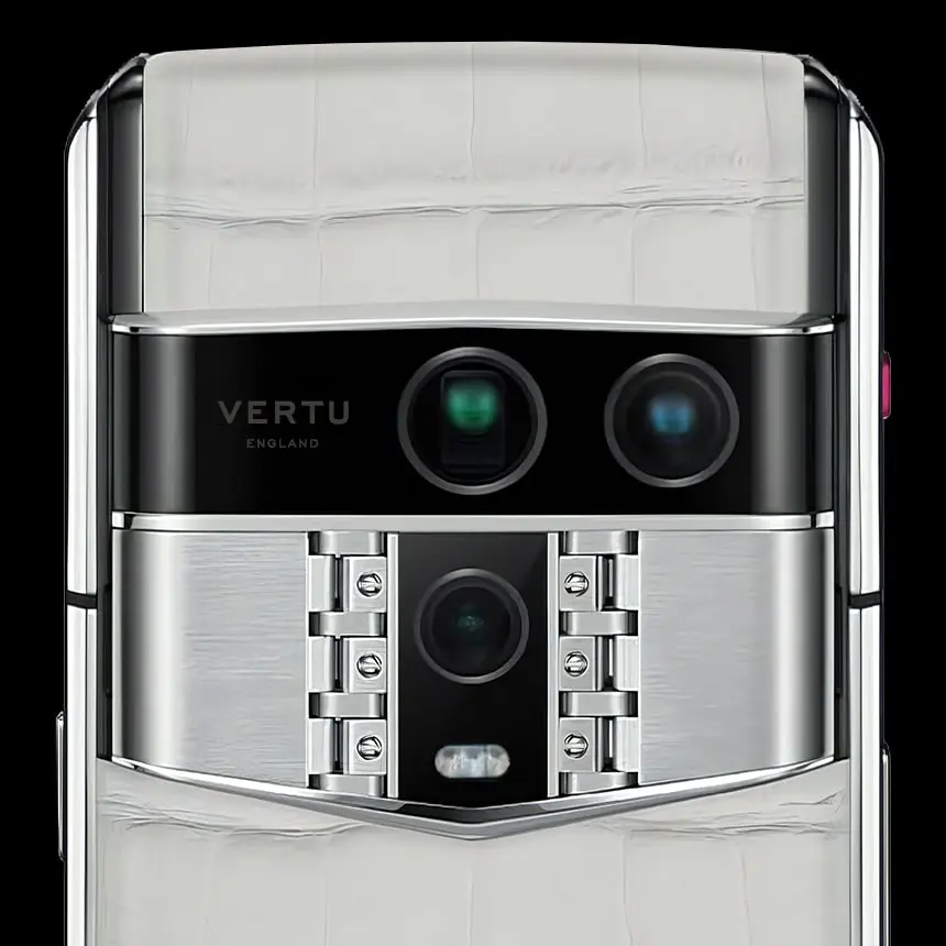 VERTU AGENT Q GLACIER WHITE ALLIGATOR - ЦЕНА, ОПИСАНИЕ, ФОТО - 4