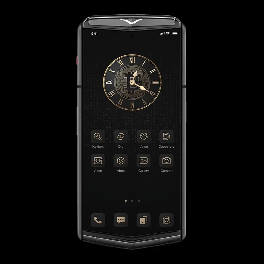 VERTU AGENT Q GOLD ACCENT 3 IRON BLACK ALLIGATOR - ЦЕНА, ОПИСАНИЕ, ФОТО - 2