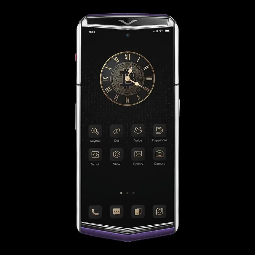 VERTU AGENT Q GRAPE PURPLE ALLIGATOR - ЦЕНА, ОПИСАНИЕ, ФОТО - 2