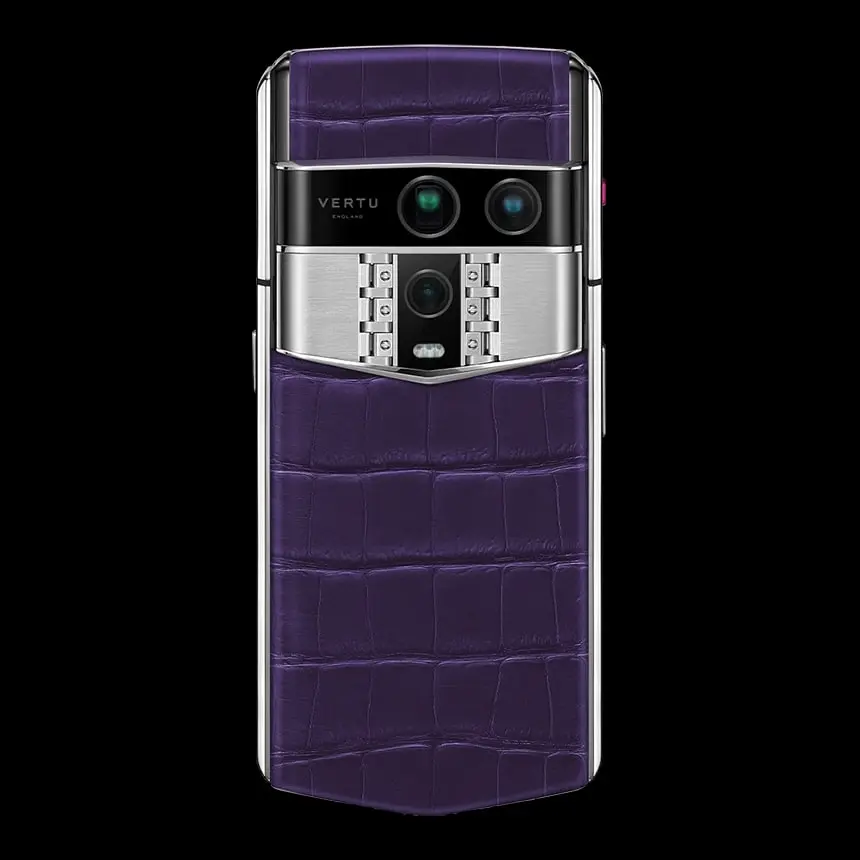 VERTU AGENT Q GRAPE PURPLE ALLIGATOR - ЦЕНА, ОПИСАНИЕ, ФОТО - 3