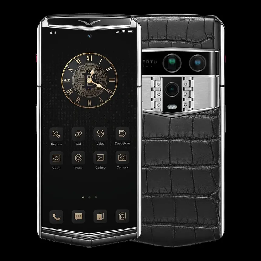 КУПИТЬ VERTU AGENT Q IRON BLACK ALLIGATOR