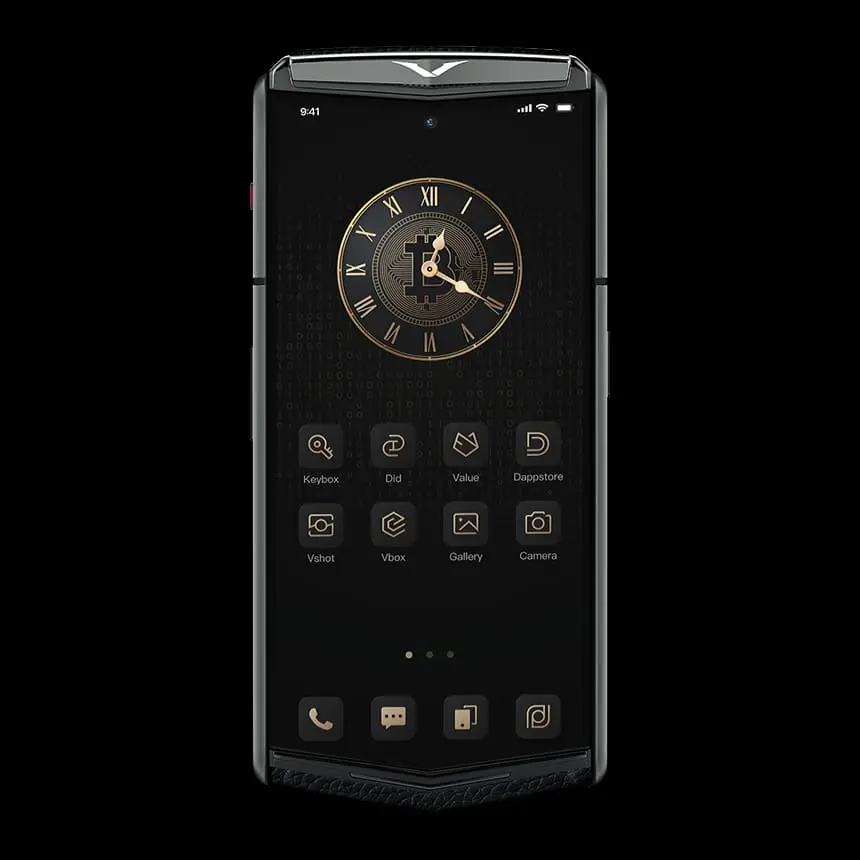 VERTU AGENT Q JADE BLACK CALF - ЦЕНА, ОПИСАНИЕ, ФОТО - 2