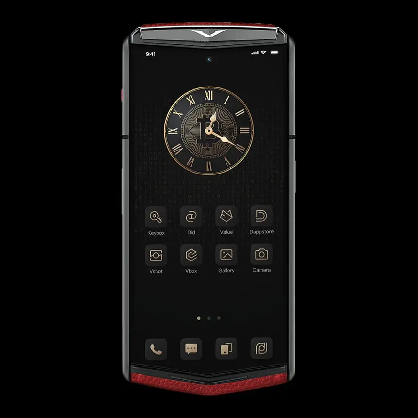 VERTU AGENT Q RASPBERRY RED CALF - ЦЕНА, ОПИСАНИЕ, ФОТО - 2