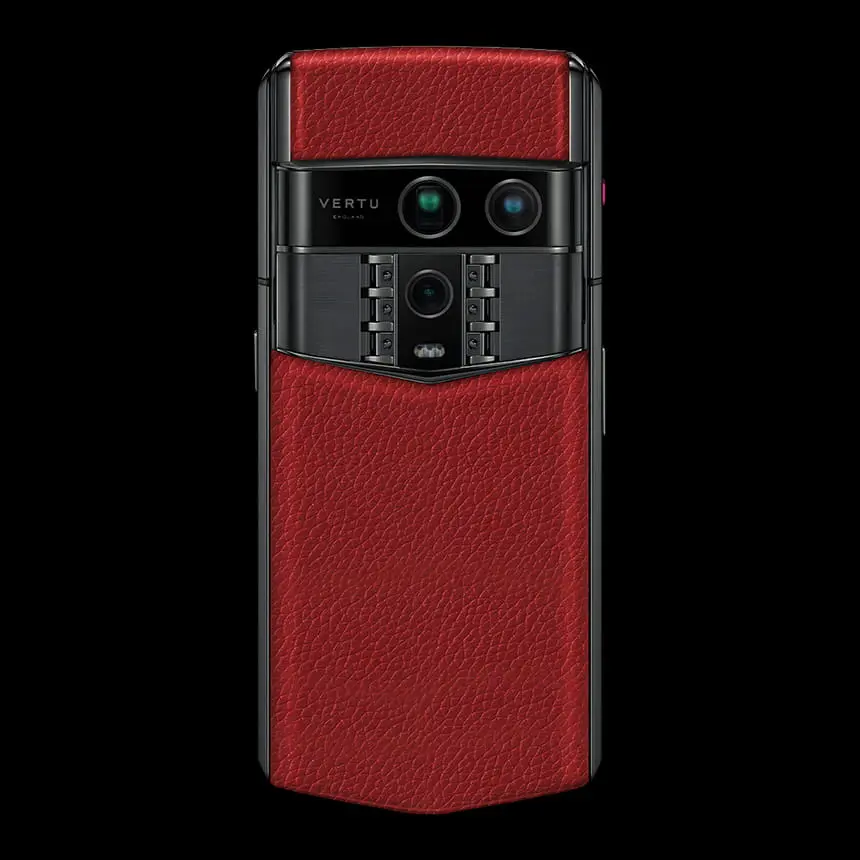 VERTU AGENT Q RASPBERRY RED CALF - ЦЕНА, ОПИСАНИЕ, ФОТО - 3