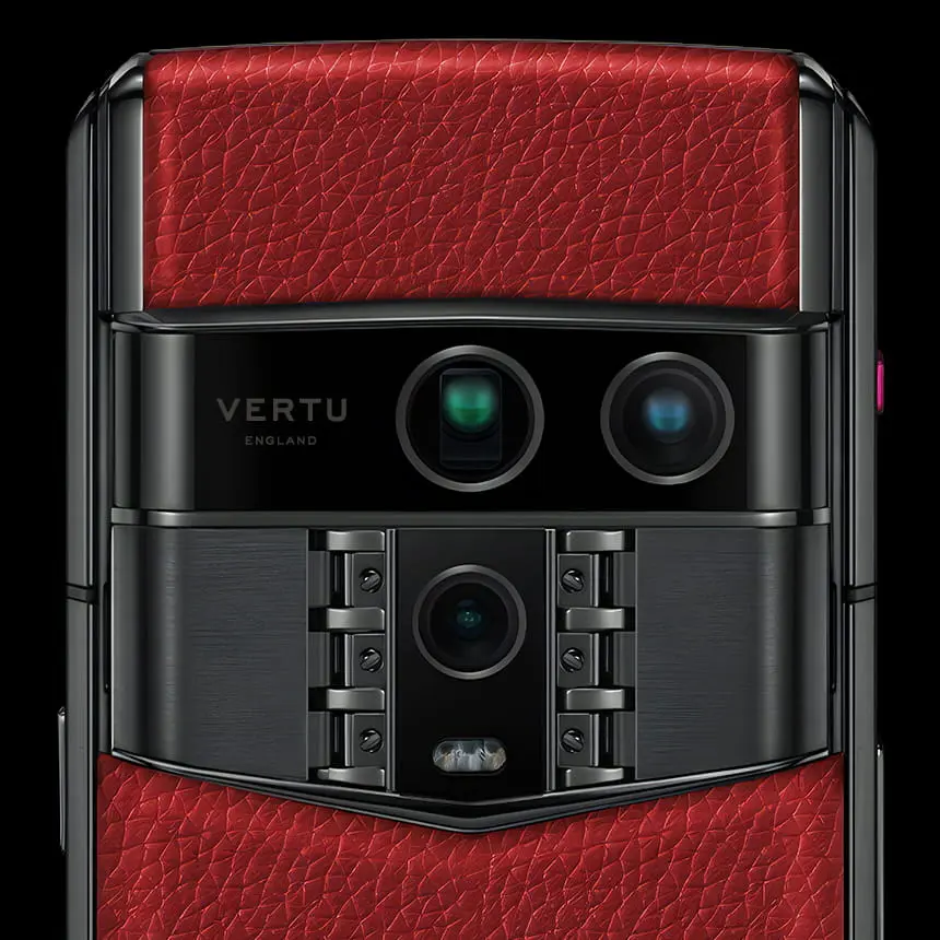 VERTU AGENT Q RASPBERRY RED CALF - ЦЕНА, ОПИСАНИЕ, ФОТО - 4