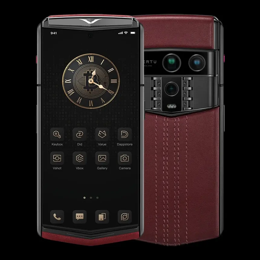 КУПИТЬ VERTU AGENT Q RED CALF