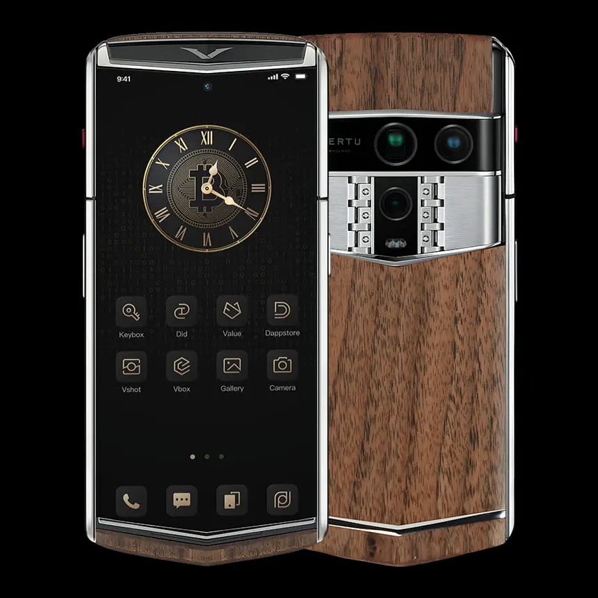 КУПИТЬ VERTU AGENT Q SOLID WALNUT