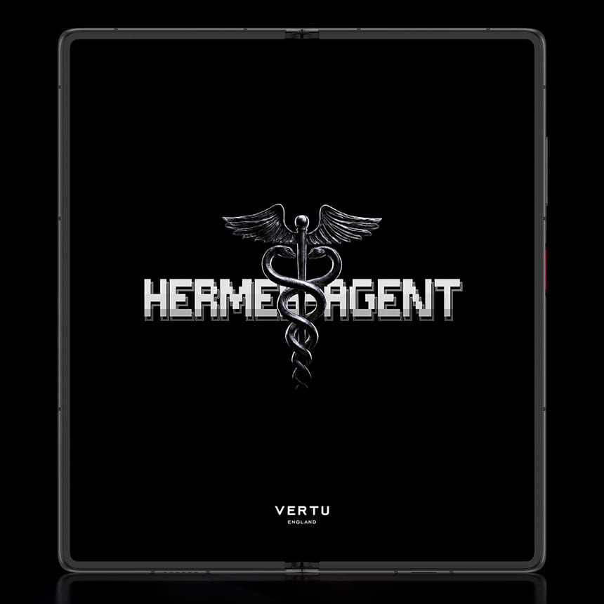 VERTU ALPHAFOLD STITCHED CALFSKIN BLACK - ЦЕНА, ОПИСАНИЕ, ФОТО - 2