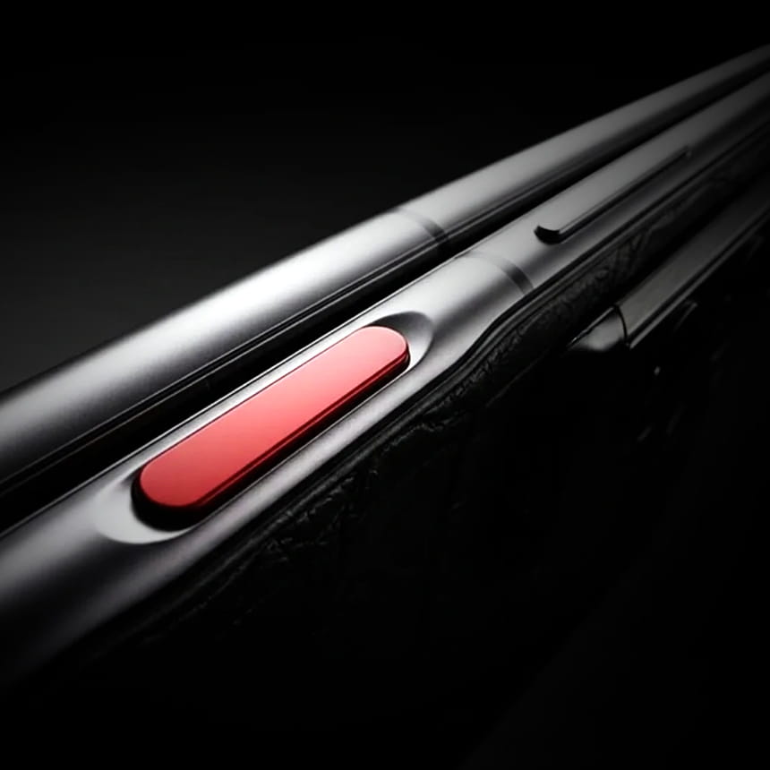 VERTU ALPHAFOLD STITCHED CALFSKIN BLACK - ЦЕНА, ОПИСАНИЕ, ФОТО - 5