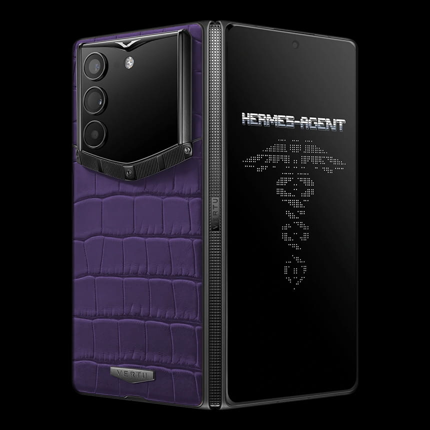 КУПИТЬ VERTU ALPHAFOLD ALLIGATOR SKIN GRAPE PURPLE