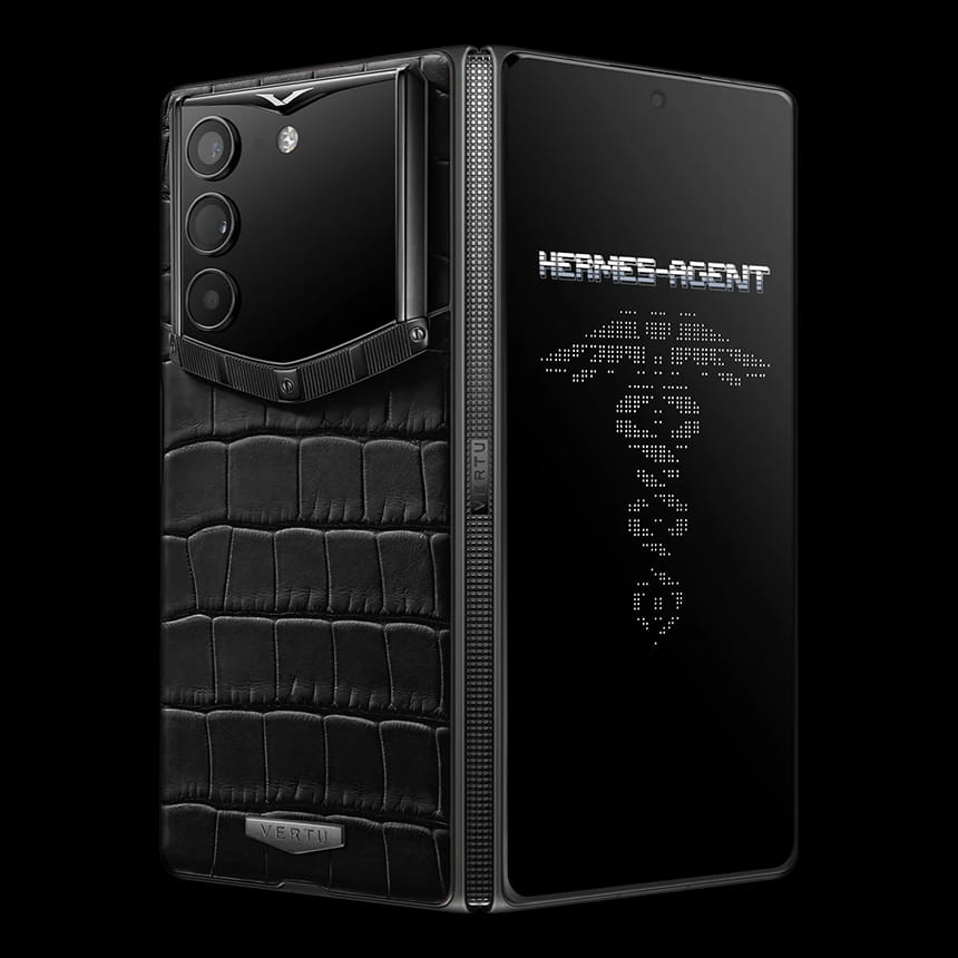 КУПИТЬ VERTU ALPHAFOLD ALLIGATOR SKIN IRON BLACK