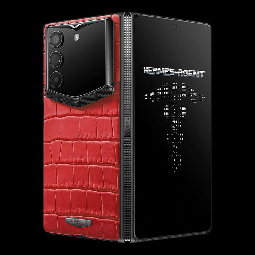 КУПИТЬ VERTU ALPHAFOLD ALLIGATOR SKIN RETRO RED