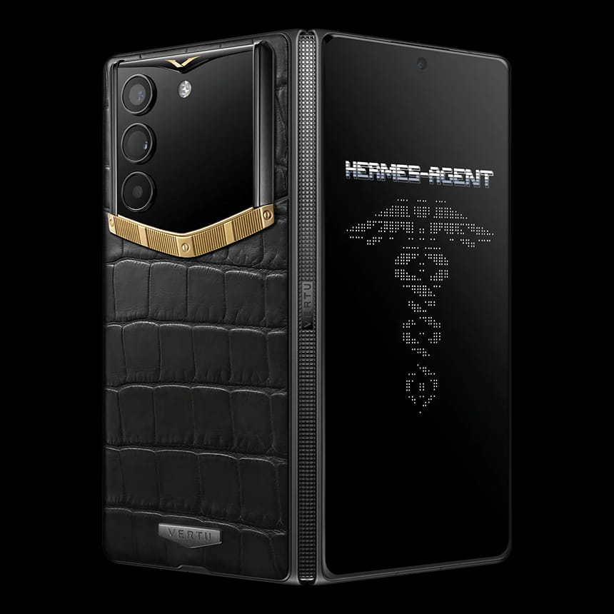 КУПИТЬ VERTU ALPHAFOLD BESPOKE ALLIGATOR SKIN GOLD 1