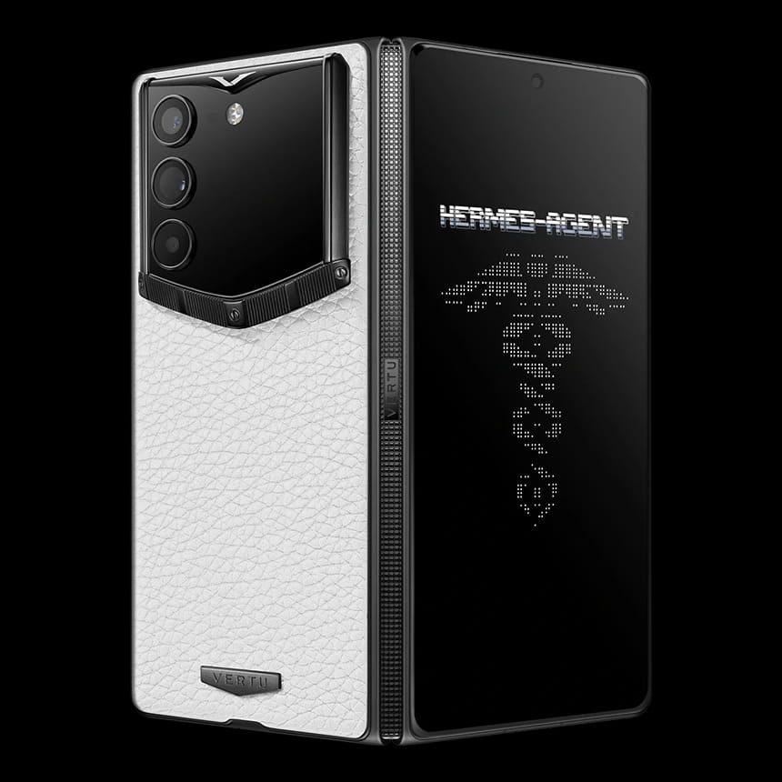 КУПИТЬ VERTU ALPHAFOLD GRAINED CALFSKIN CREAMY WHITE