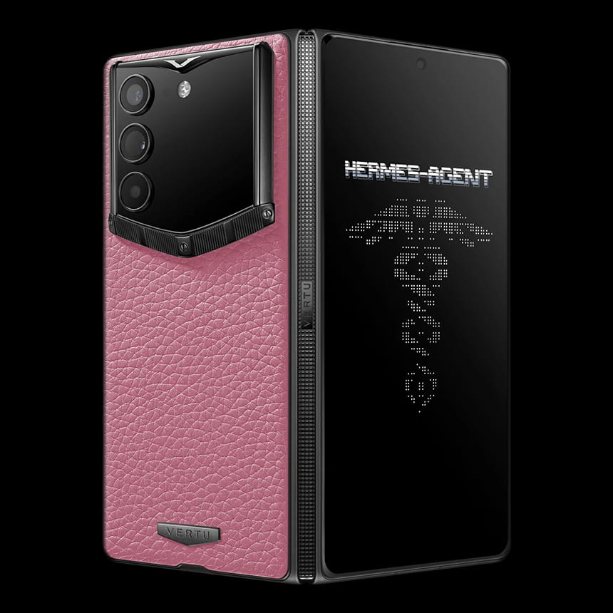 КУПИТЬ VERTU ALPHAFOLD GRAINED CALFSKIN PEACH PINK