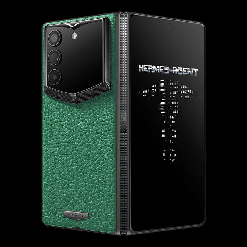 КУПИТЬ VERTU ALPHAFOLD GRAINED CALFSKIN VERONA GREEN