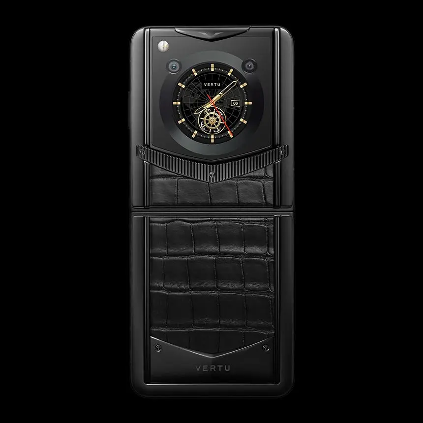 VERTU IRONFLIP BASALT BLACK ALLIGATOR - ЦЕНА, ОПИСАНИЕ, ФОТО - 2