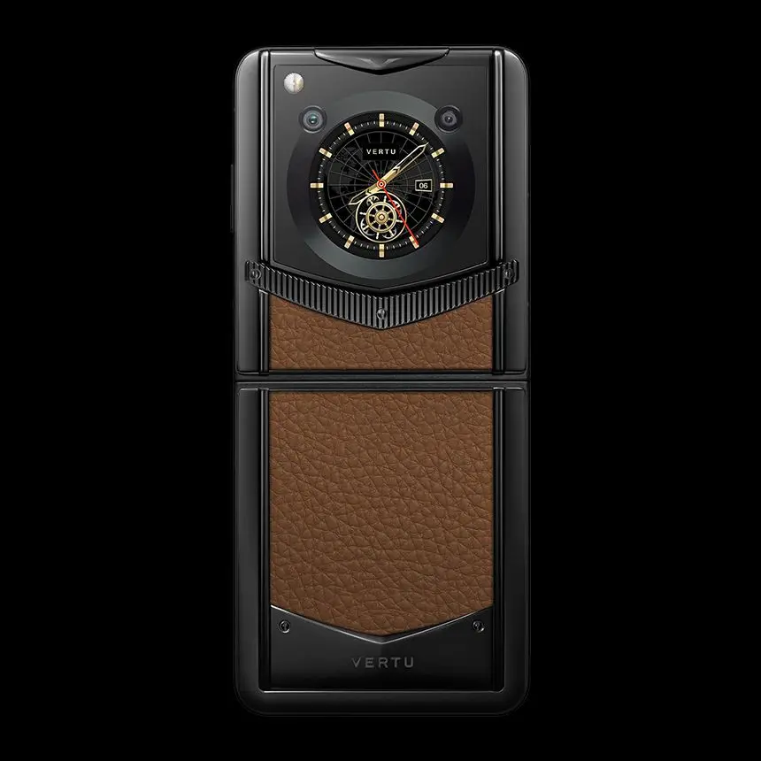 VERTU IRONFLIP CARAMEL BROWN CALF - ЦЕНА, ОПИСАНИЕ, ФОТО - 2