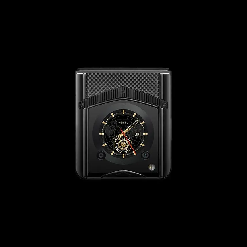 VERTU IRONFLIP CARBON TEXTURE TAFFETA - ЦЕНА, ОПИСАНИЕ, ФОТО - 5