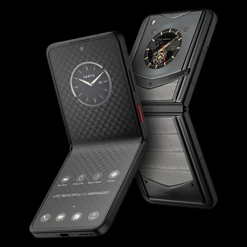 КУПИТЬ VERTU IRONFLIP ELEPHANT GREY ALLIGATOR