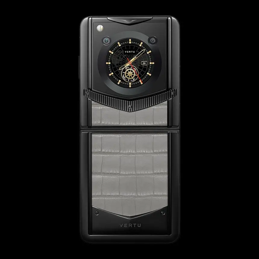 VERTU IRONFLIP ELEPHANT GREY ALLIGATOR - ЦЕНА, ОПИСАНИЕ, ФОТО - 2