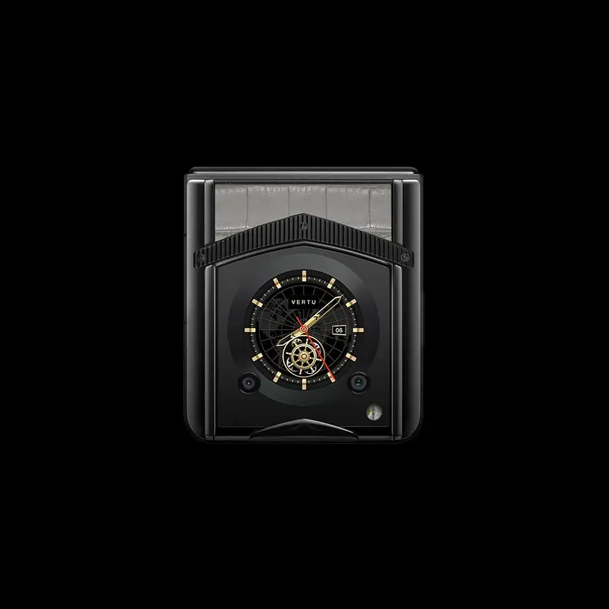 VERTU IRONFLIP ELEPHANT GREY ALLIGATOR - ЦЕНА, ОПИСАНИЕ, ФОТО - 5