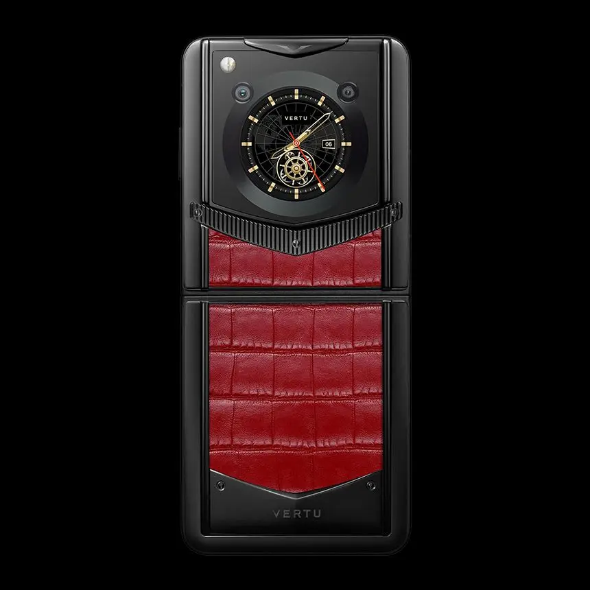 VERTU IRONFLIP FLAME RED ALLIGATOR - ЦЕНА, ОПИСАНИЕ, ФОТО - 2