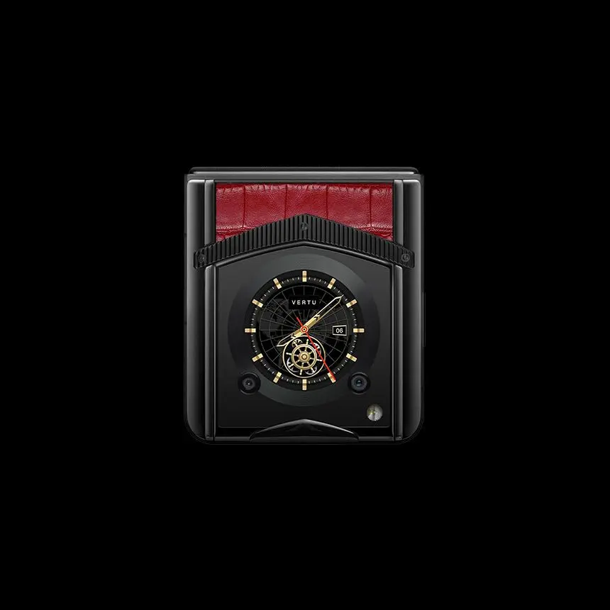 VERTU IRONFLIP FLAME RED ALLIGATOR - ЦЕНА, ОПИСАНИЕ, ФОТО - 5