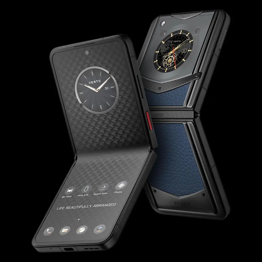 КУПИТЬ VERTU IRONFLIP GENTLEMAN BLUE CALF