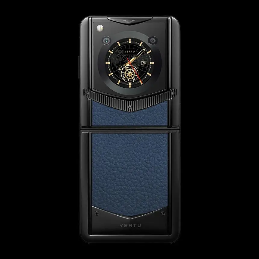 VERTU IRONFLIP GENTLEMAN BLUE CALF - ЦЕНА, ОПИСАНИЕ, ФОТО - 2