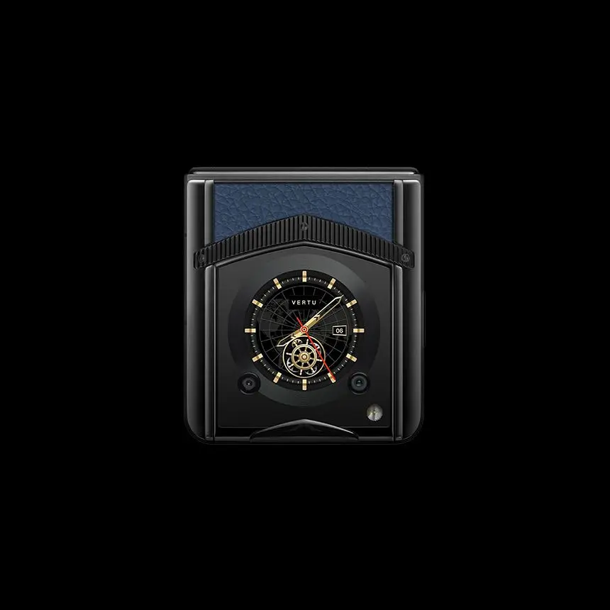 VERTU IRONFLIP GENTLEMAN BLUE CALF - ЦЕНА, ОПИСАНИЕ, ФОТО - 5