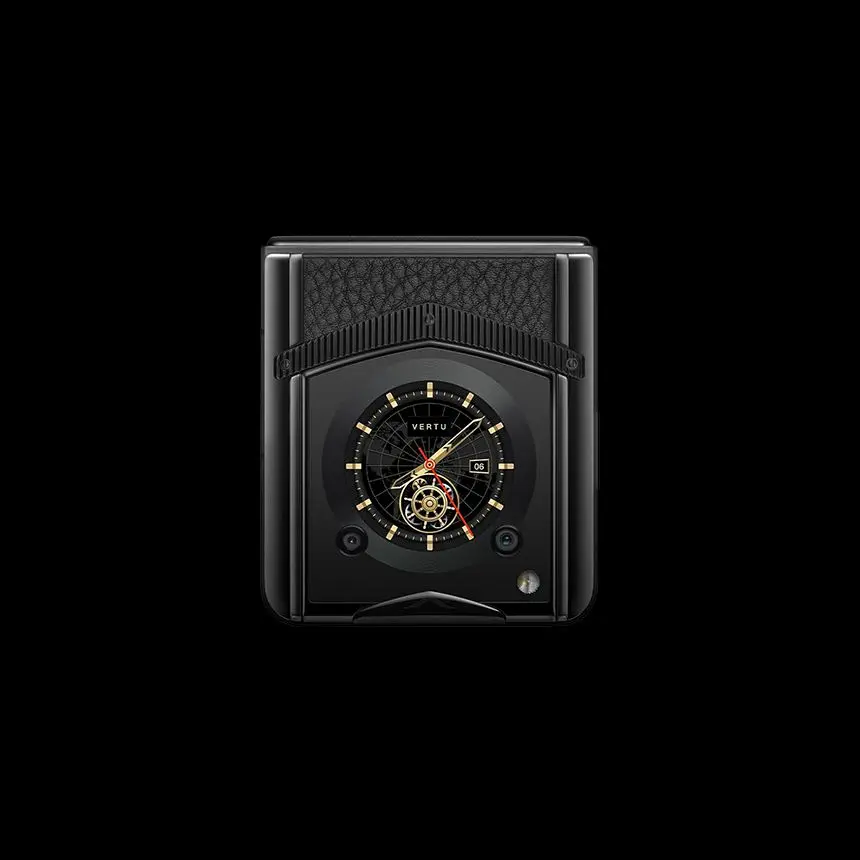 VERTU IRONFLIP JADE BLACK CALF - ЦЕНА, ОПИСАНИЕ, ФОТО - 5