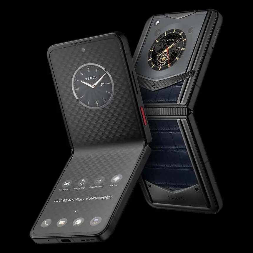 КУПИТЬ VERTU IRONFLIP NAVY BLUE ALLIGATOR