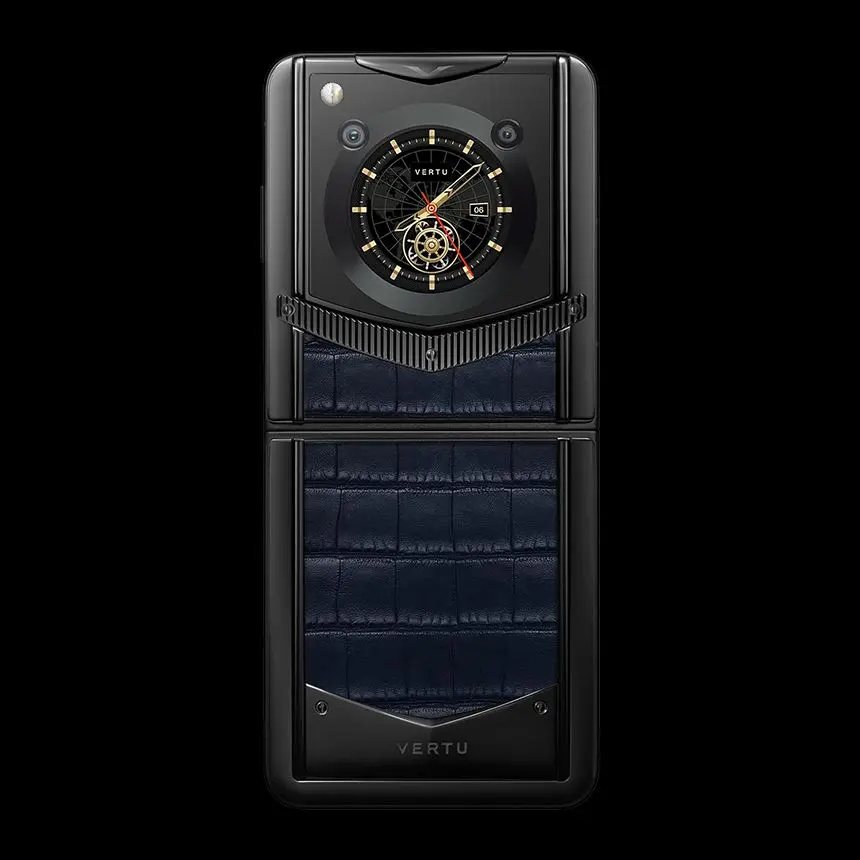 VERTU IRONFLIP NAVY BLUE ALLIGATOR - ЦЕНА, ОПИСАНИЕ, ФОТО - 2