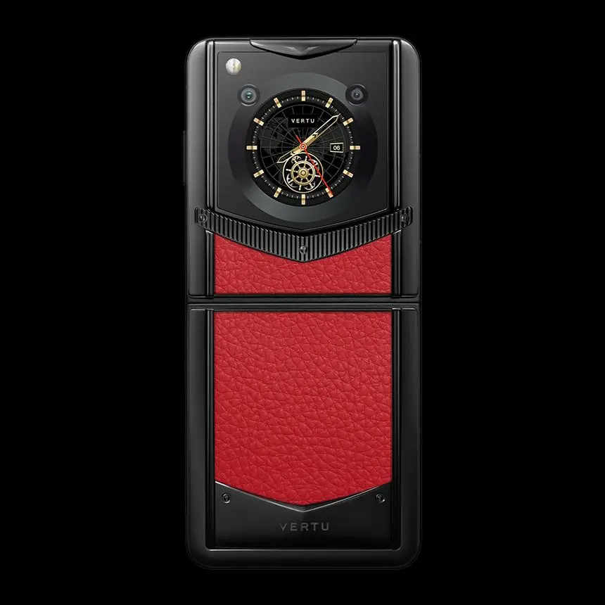 VERTU IRONFLIP RASPBERRY RED CALF - ЦЕНА, ОПИСАНИЕ, ФОТО - 2