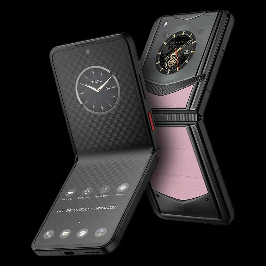 КУПИТЬ VERTU IRONFLIP SAKURA PINK ALLIGATOR