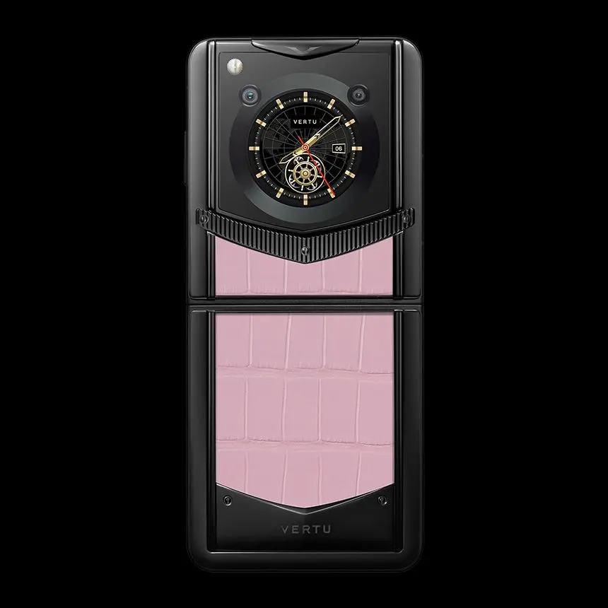 VERTU IRONFLIP SAKURA PINK ALLIGATOR - ЦЕНА, ОПИСАНИЕ, ФОТО - 2