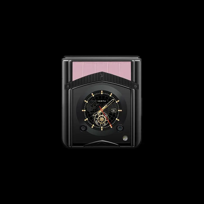 VERTU IRONFLIP SAKURA PINK ALLIGATOR - ЦЕНА, ОПИСАНИЕ, ФОТО - 5