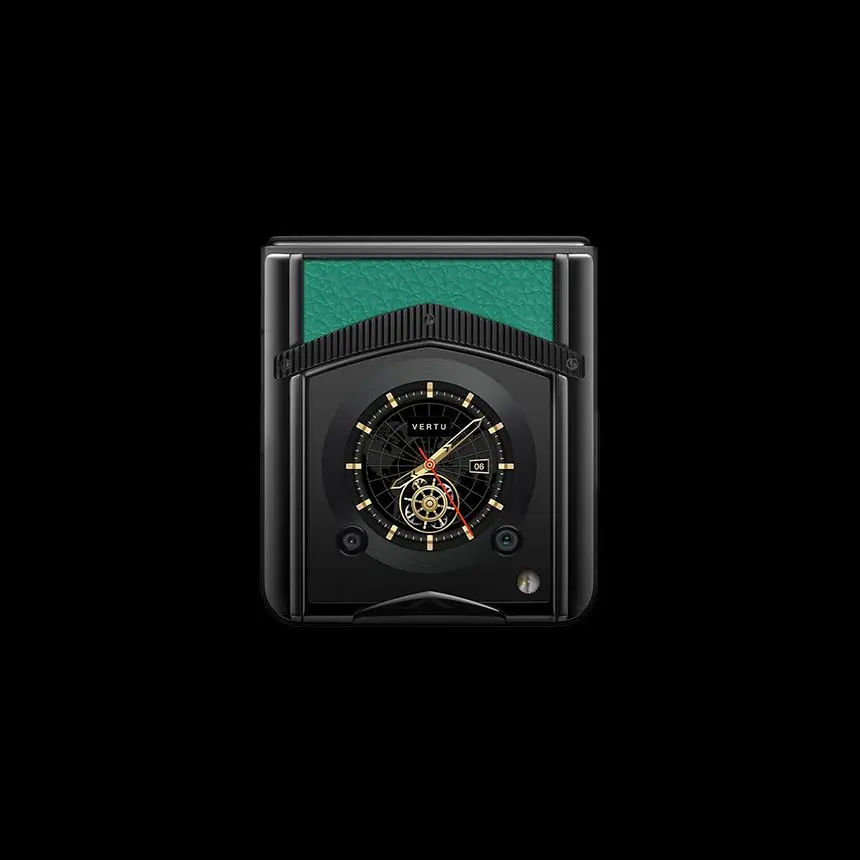 VERTU IRONFLIP VERONA GREEN CALF - ЦЕНА, ОПИСАНИЕ, ФОТО - 5