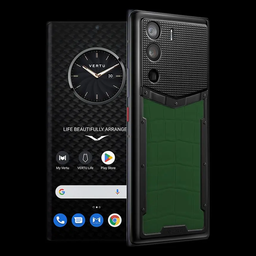 КУПИТЬ VERTU METAVERTU DARK GREEN ALLIGATOR